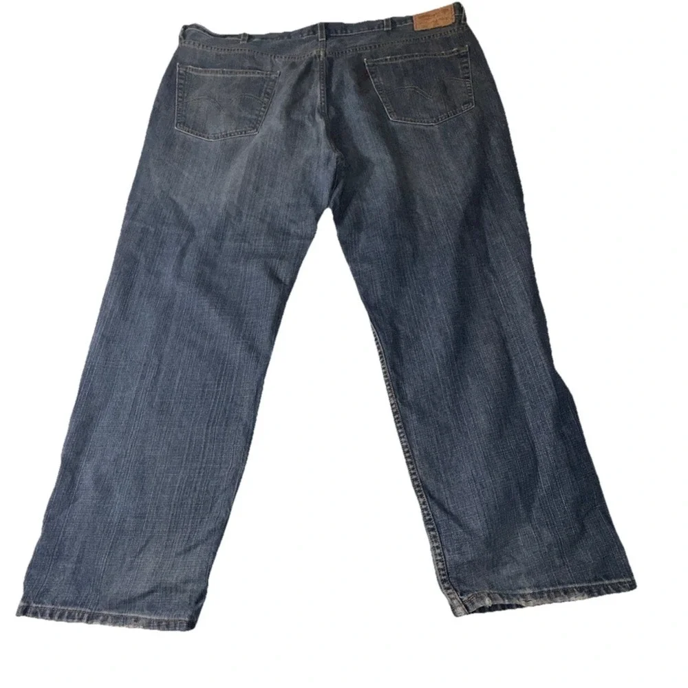 Vtg Levis Jeans Mens‎ 46x30 Blue 550 Relaxed Fit Straight Leg Medium Wash Denim